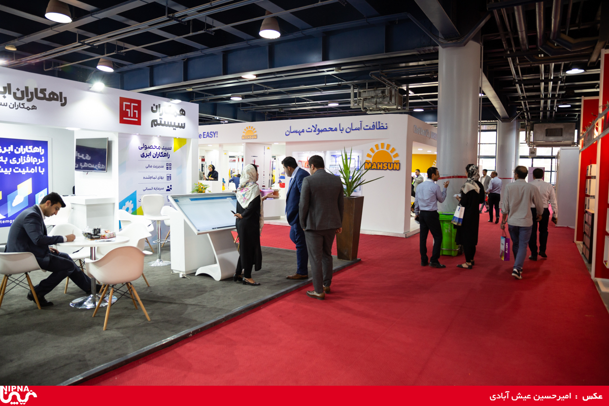 سالن 31B در اولین روز از سیزدهمین نمایشگاه ایران پلاست 5
