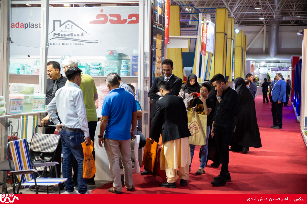 سالن 41 در اولین روز از سیزدهمین نمایشگاه ایران پلاست 13