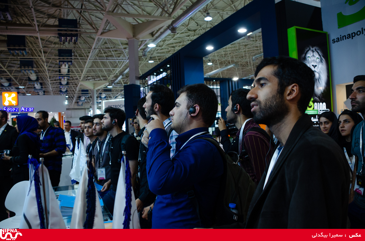 بازدید دانشجویان مهندسی پلیمر و شیمی دانشگاه تهران از سیزدهمین نمایشگاه ایران پلاست 5