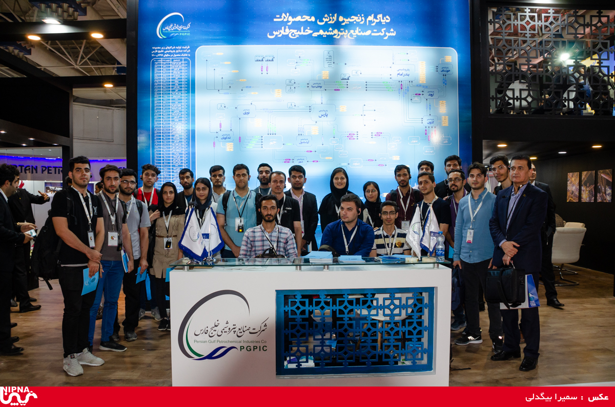 بازدید دانشجویان مهندسی پلیمر و شیمی دانشگاه تهران از سیزدهمین نمایشگاه ایران پلاست 6