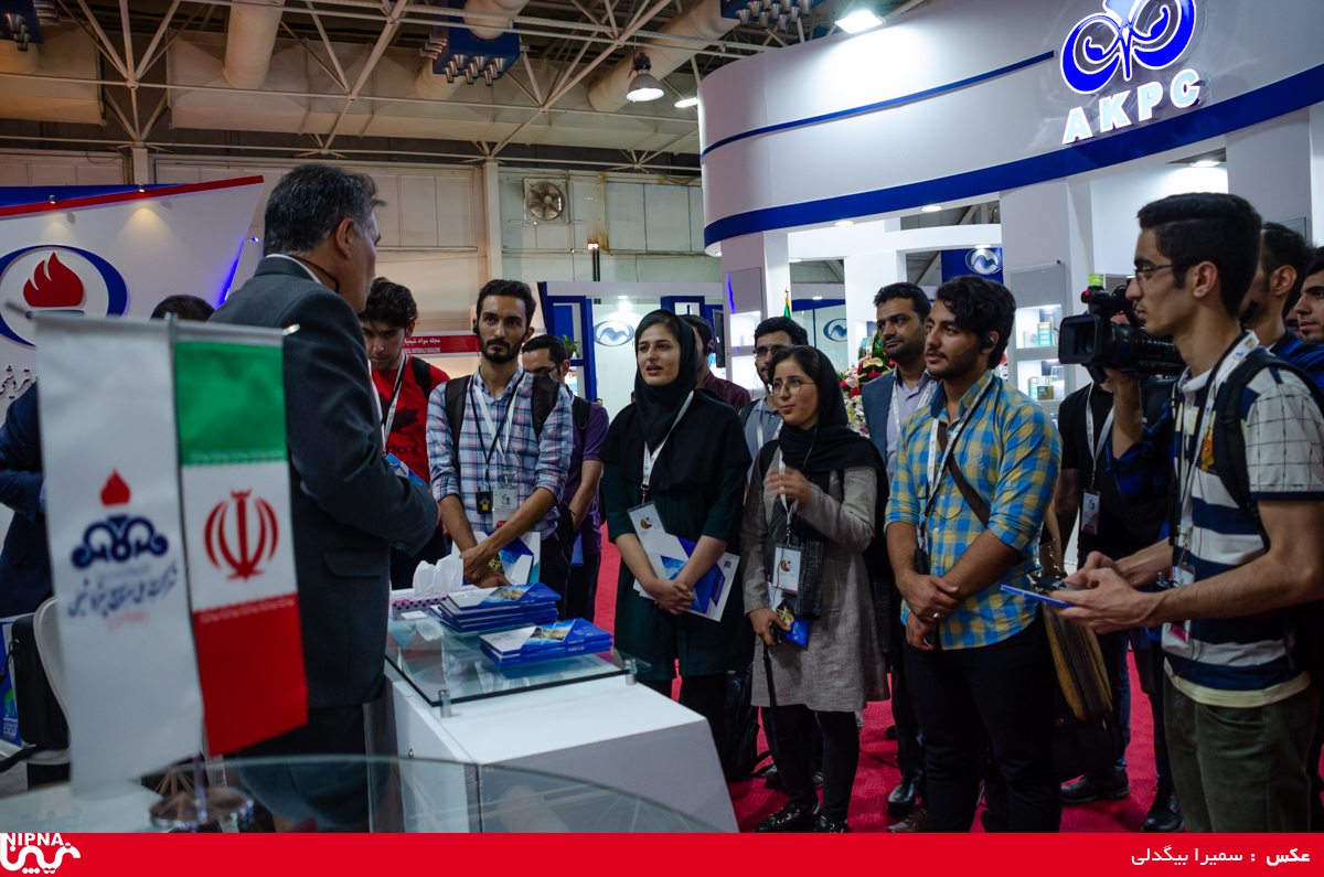 بازدید دانشجویان مهندسی پلیمر و شیمی دانشگاه تهران از سیزدهمین نمایشگاه ایران پلاست 7