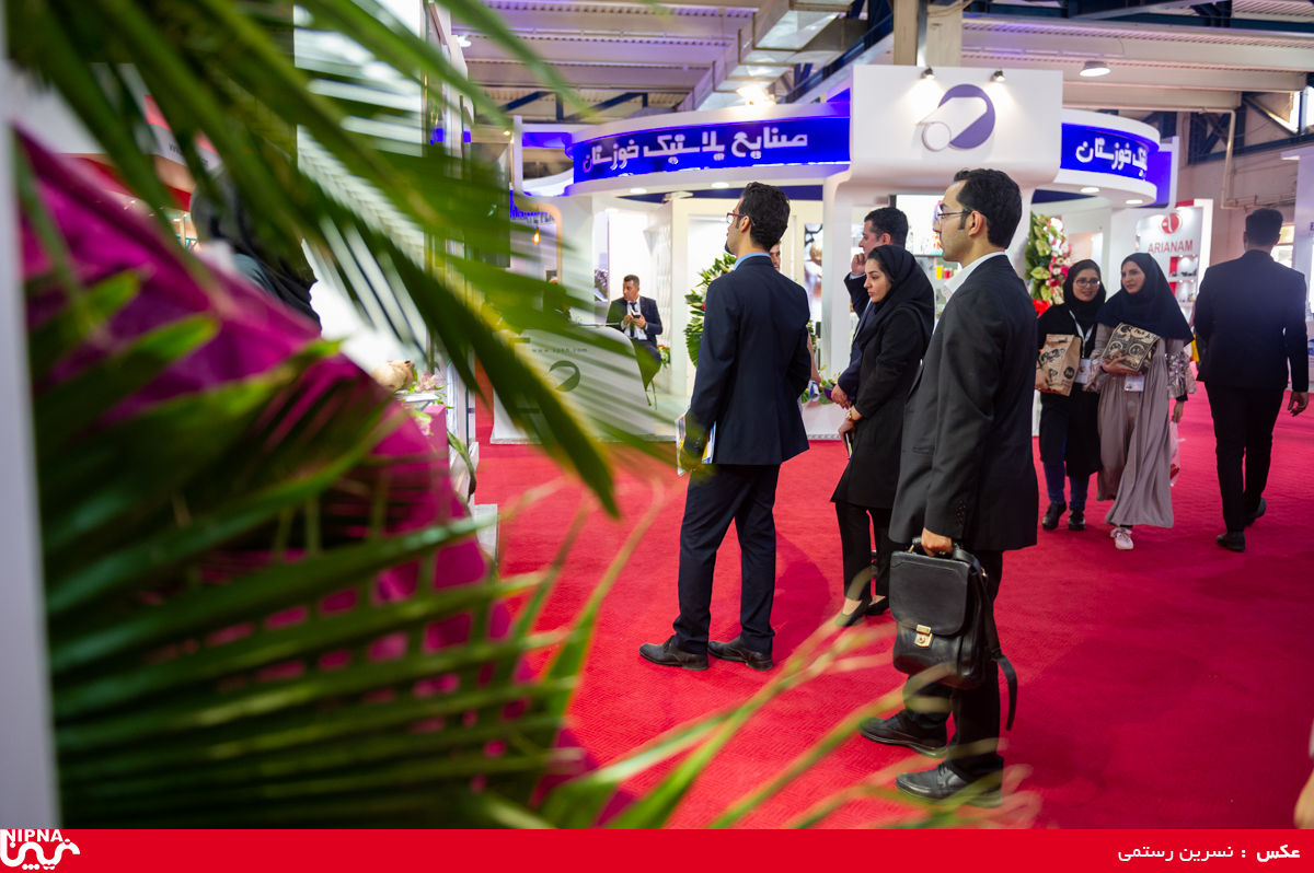 سالن خلیج فارس در اولین روز از سیزدهمین نمایشگاه ایران پلاست 6