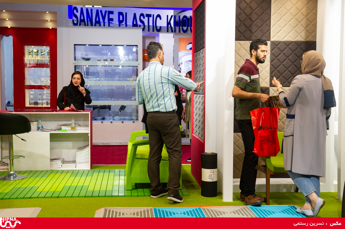 سالن خلیج فارس در اولین روز از سیزدهمین نمایشگاه ایران پلاست 8