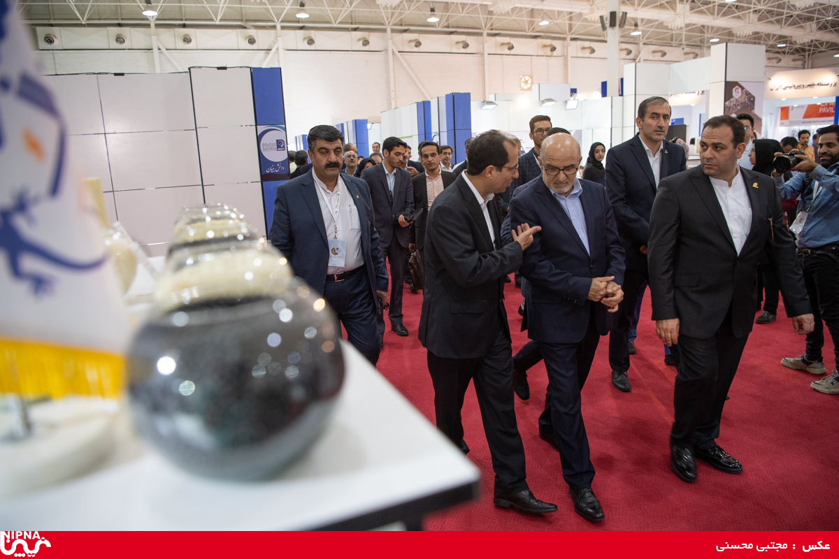بازدید مدیرعامل شرکت ملی صنایع پتروشیمی از سیزدهمین نمایشگاه ایران پلاست 14