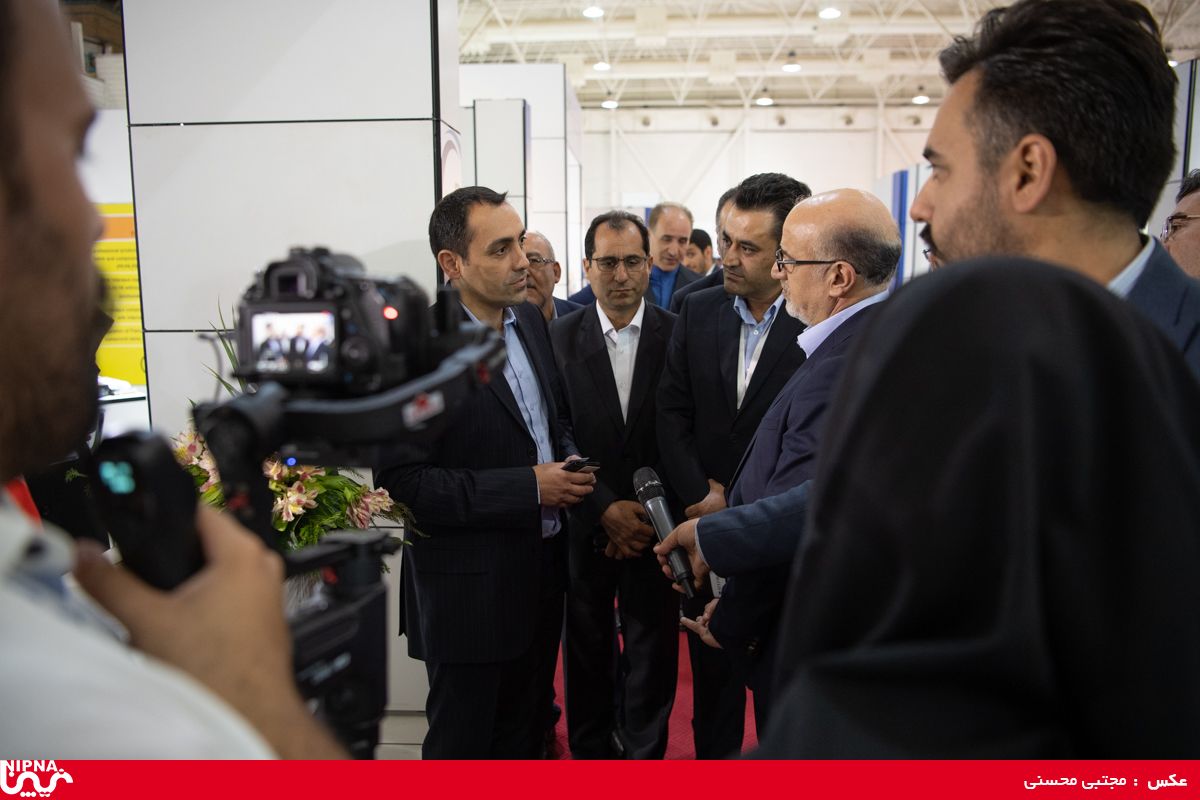 بازدید مدیرعامل شرکت ملی صنایع پتروشیمی از سیزدهمین نمایشگاه ایران پلاست 15