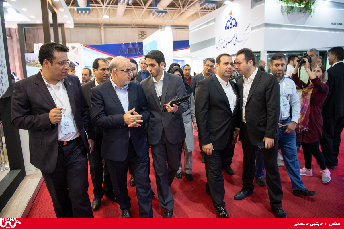 بازدید مدیرعامل شرکت ملی صنایع پتروشیمی از سیزدهمین نمایشگاه ایران پلاست 22