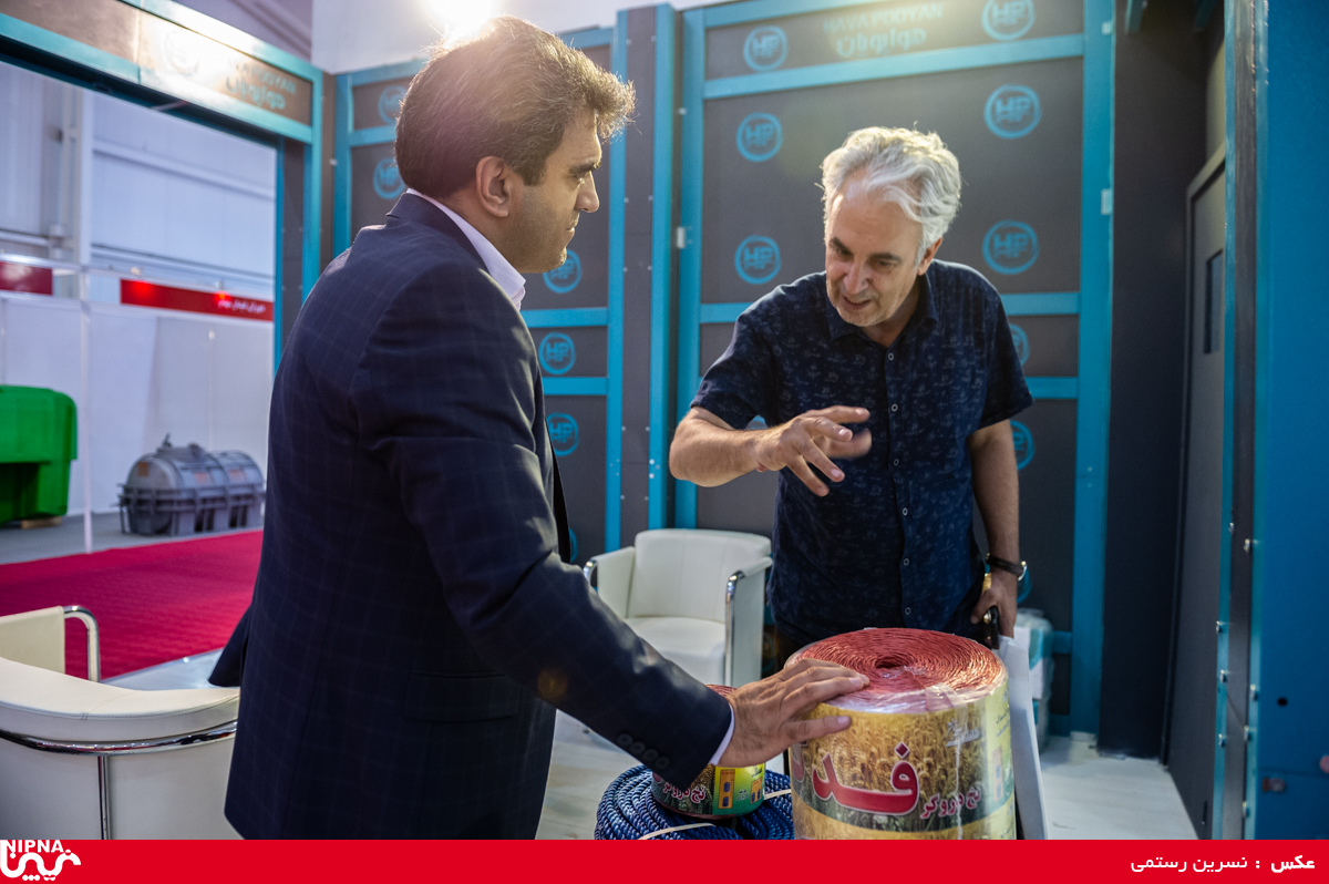 سالن 38B در دومین روز از سیزدهمین نمایشگاه ایران پلاست 12