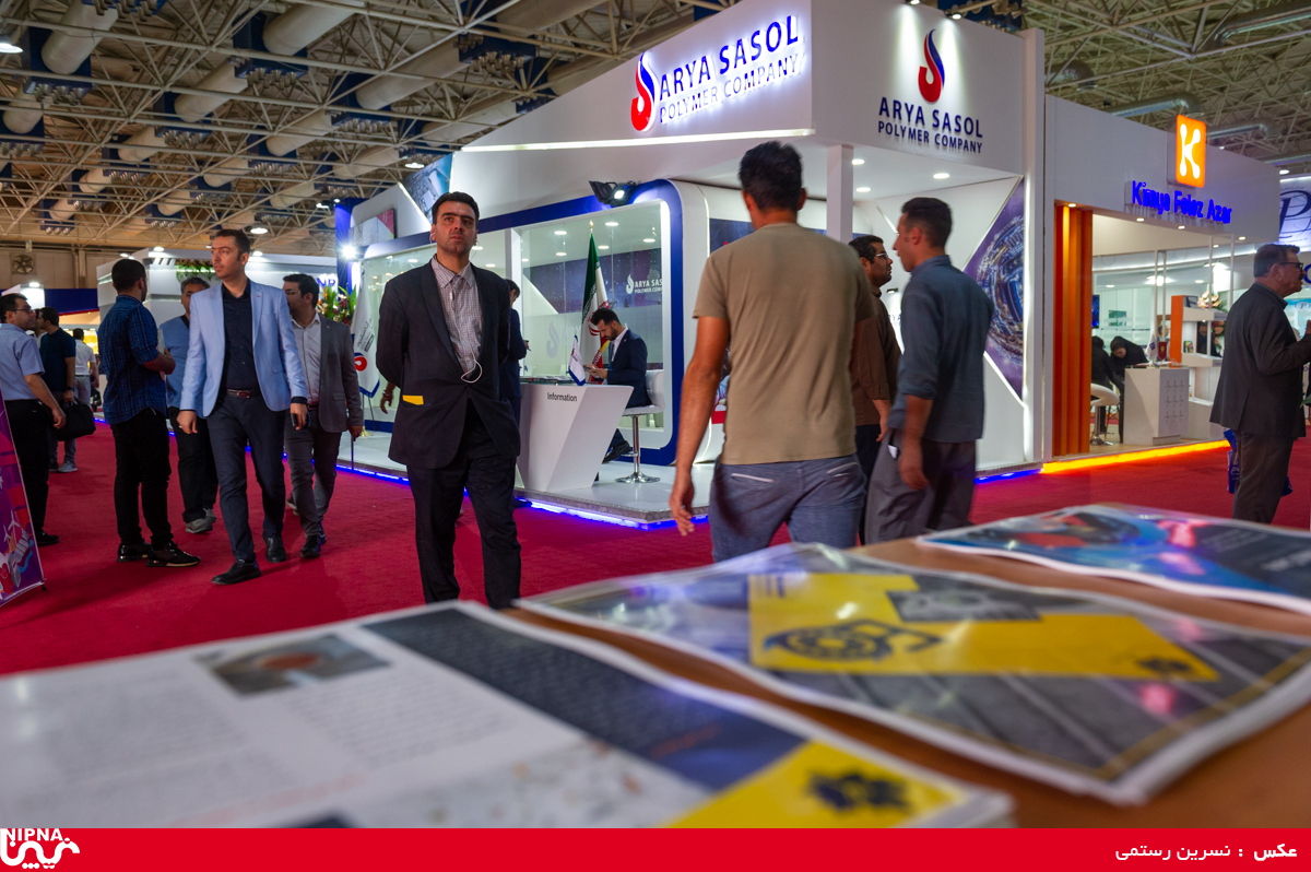 سالن 38A در دومین روز از سیزدهمین نمایشگاه ایران پلاست 19