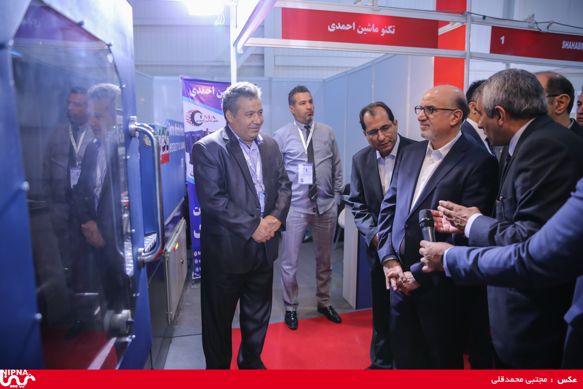 بازدید مدیرعامل شرکت ملی صنایع پتروشیمی در سومین روز از سیزدهمین نمایشگاه ایران پلاست 14