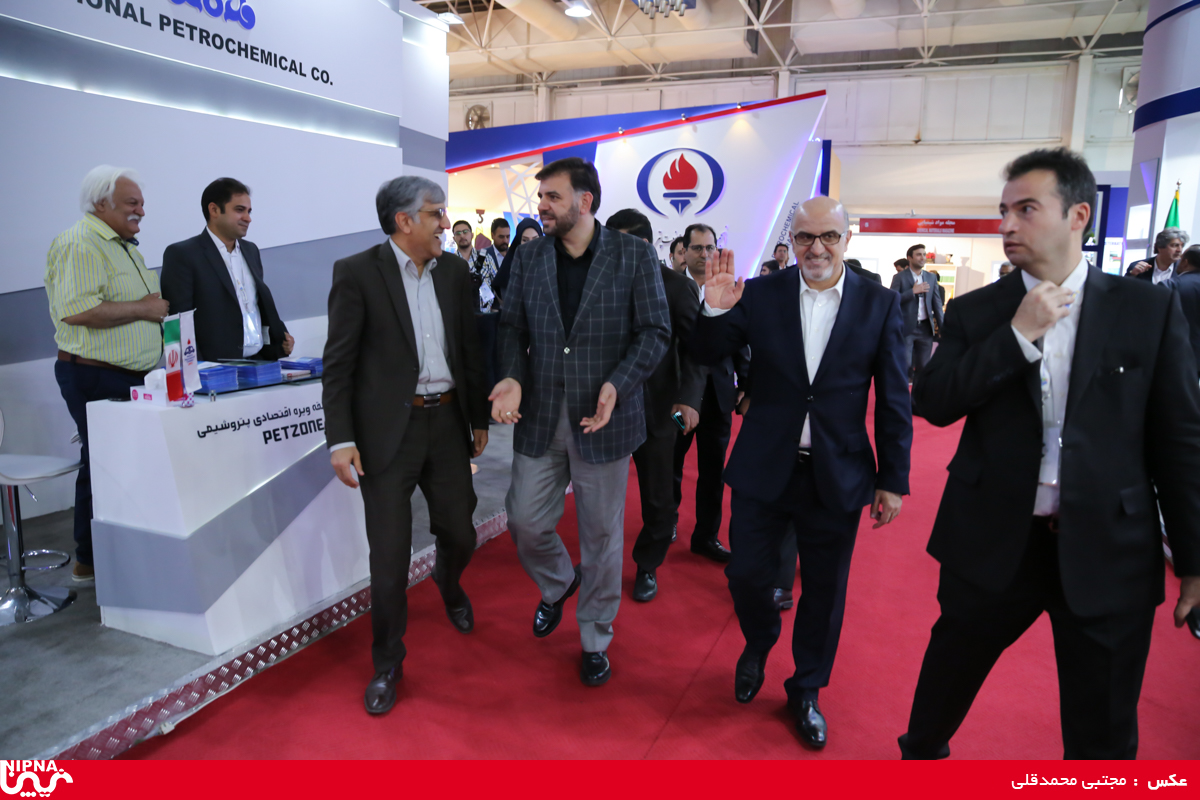 بازدید معاون هماهنگی و اقتصادی استاندار تهران در سومین روز از سیزدهمین نمایشگاه ایران پلاست 1