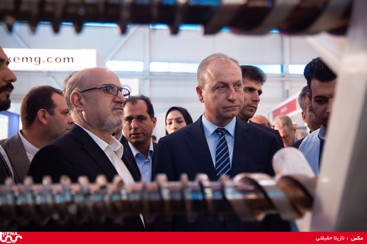 بازدید وزیر نفت و منابع معدنی سوریه از سیزدهمین نمایشگاه ایران پلاست 19