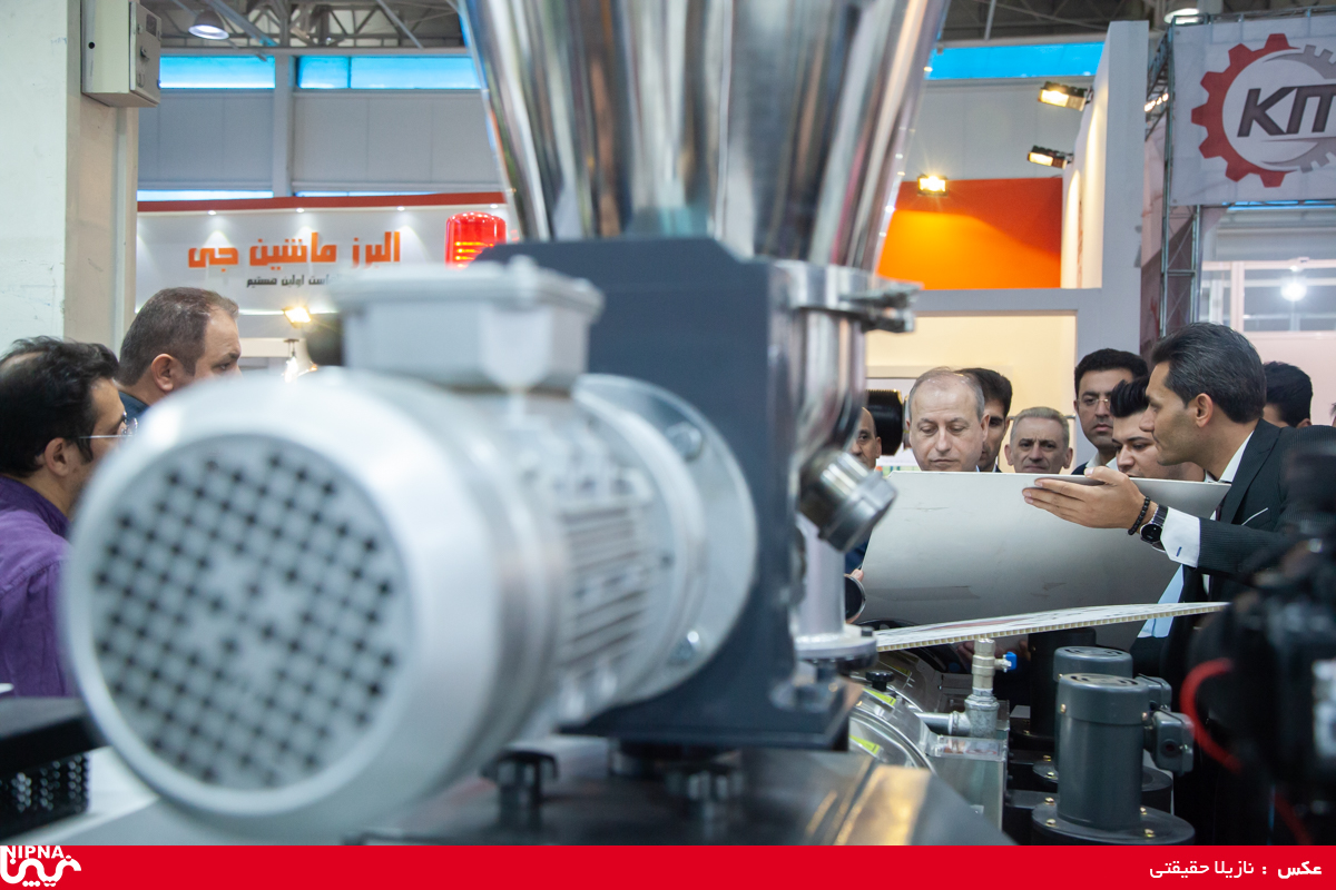 بازدید وزیر نفت و منابع معدنی سوریه از سیزدهمین نمایشگاه ایران پلاست 22