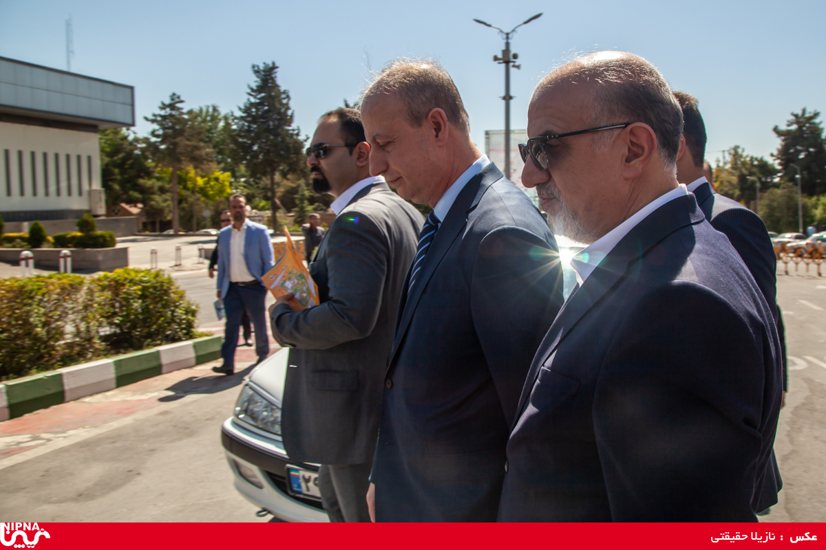 بازدید وزیر نفت و منابع معدنی سوریه از سیزدهمین نمایشگاه ایران پلاست 25