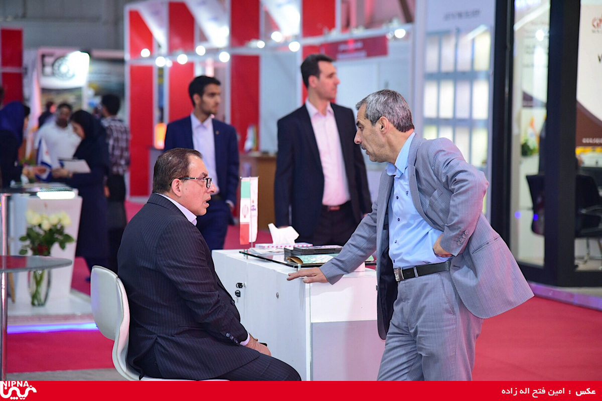 غرفه شرکت ملی صنایع پتروشیمی در آخرین روز از نمایشگاه سیزدهم ایران پلاست 26