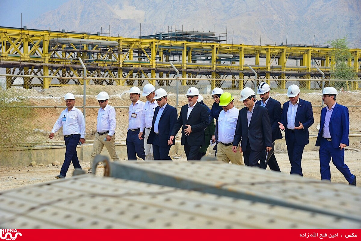 بازدید مدیر عامل شرکت ملی صنایع پتروشیمی از طرح های شرکت پالایش پارسیان سپهر،پلیمر پادجم ،دماوند،پارس فنل،کیمیای پارس خاورمیانه،متانول بوشهر واکسیر حلال ، 31