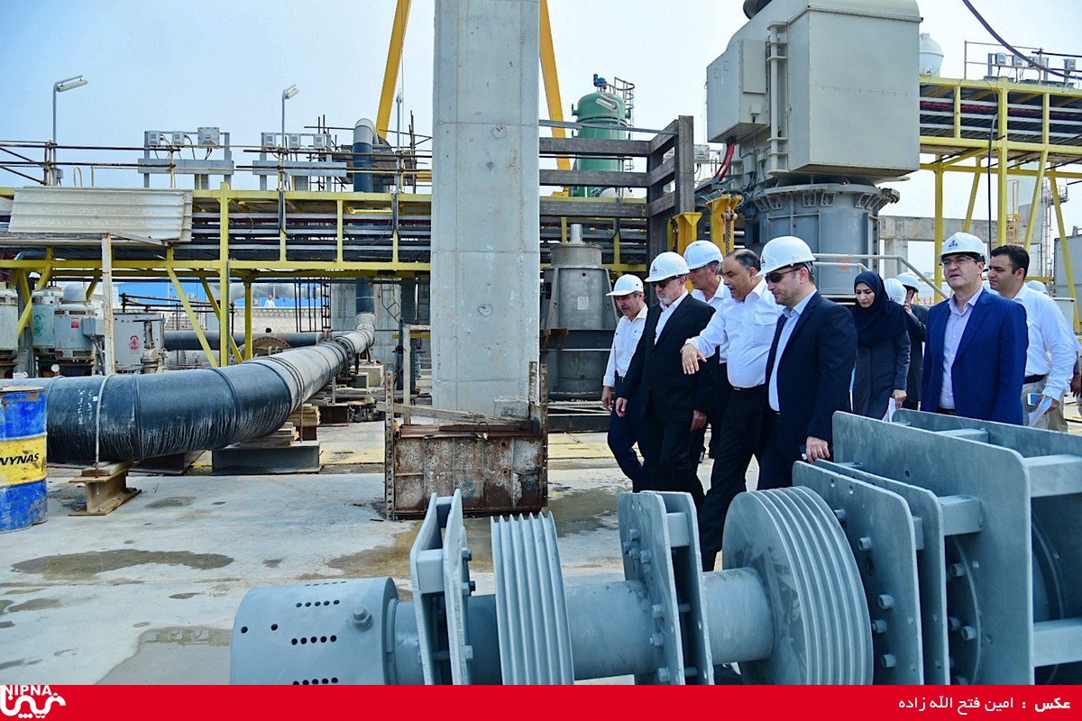 بازدید مدیر عامل شرکت ملی صنایع پتروشیمی از طرح های شرکت پالایش پارسیان سپهر،پلیمر پادجم ،دماوند،پارس فنل،کیمیای پارس خاورمیانه،متانول بوشهر واکسیر حلال ، 37