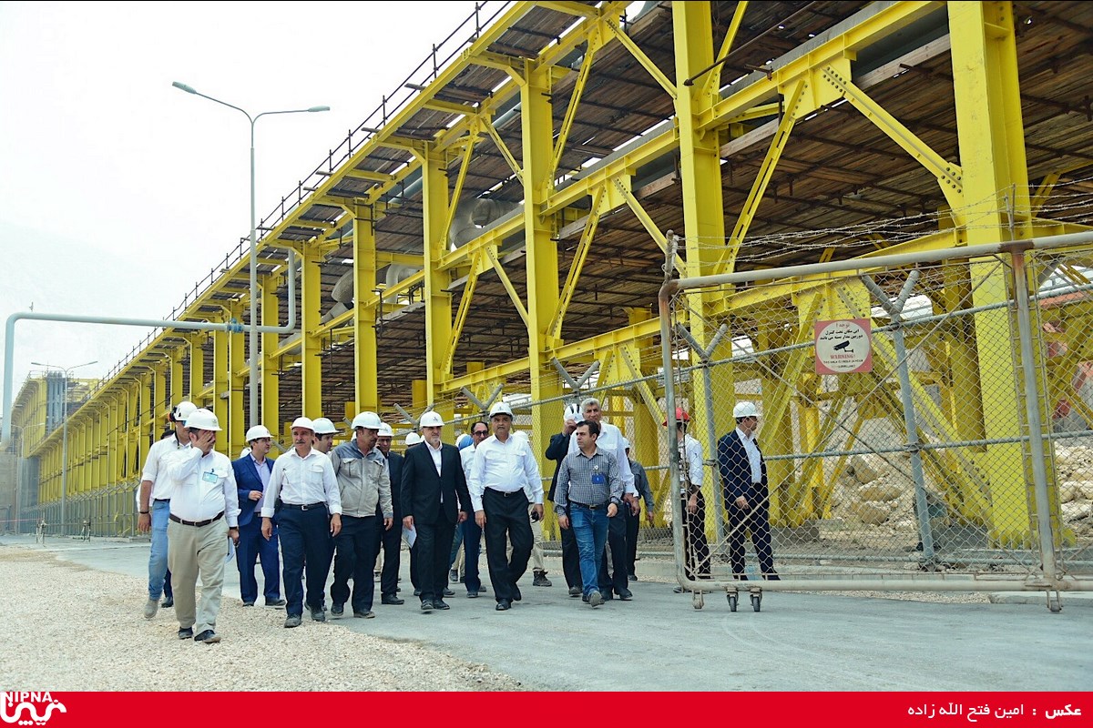بازدید مدیر عامل شرکت ملی صنایع پتروشیمی از طرح های شرکت پالایش پارسیان سپهر،پلیمر پادجم ،دماوند،پارس فنل،کیمیای پارس خاورمیانه،متانول بوشهر واکسیر حلال ، 38