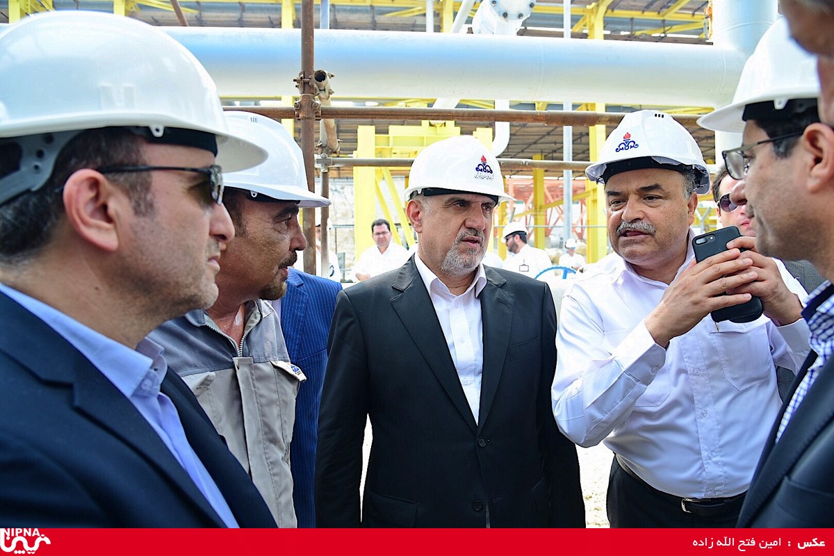 بازدید مدیر عامل شرکت ملی صنایع پتروشیمی از طرح های شرکت پالایش پارسیان سپهر،پلیمر پادجم ،دماوند،پارس فنل،کیمیای پارس خاورمیانه،متانول بوشهر واکسیر حلال ، 39