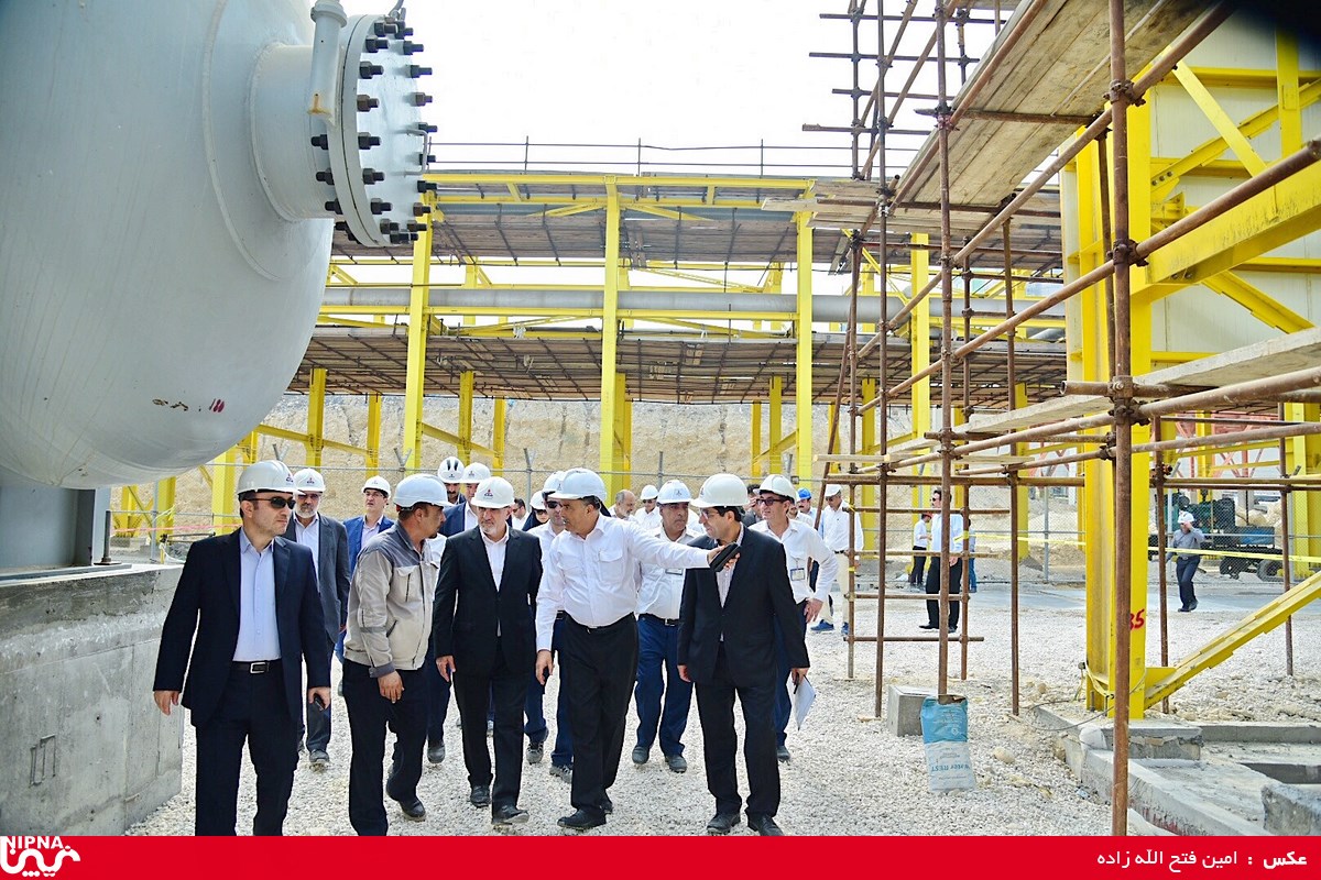 بازدید مدیر عامل شرکت ملی صنایع پتروشیمی از طرح های شرکت پالایش پارسیان سپهر،پلیمر پادجم ،دماوند،پارس فنل،کیمیای پارس خاورمیانه،متانول بوشهر واکسیر حلال ، 40