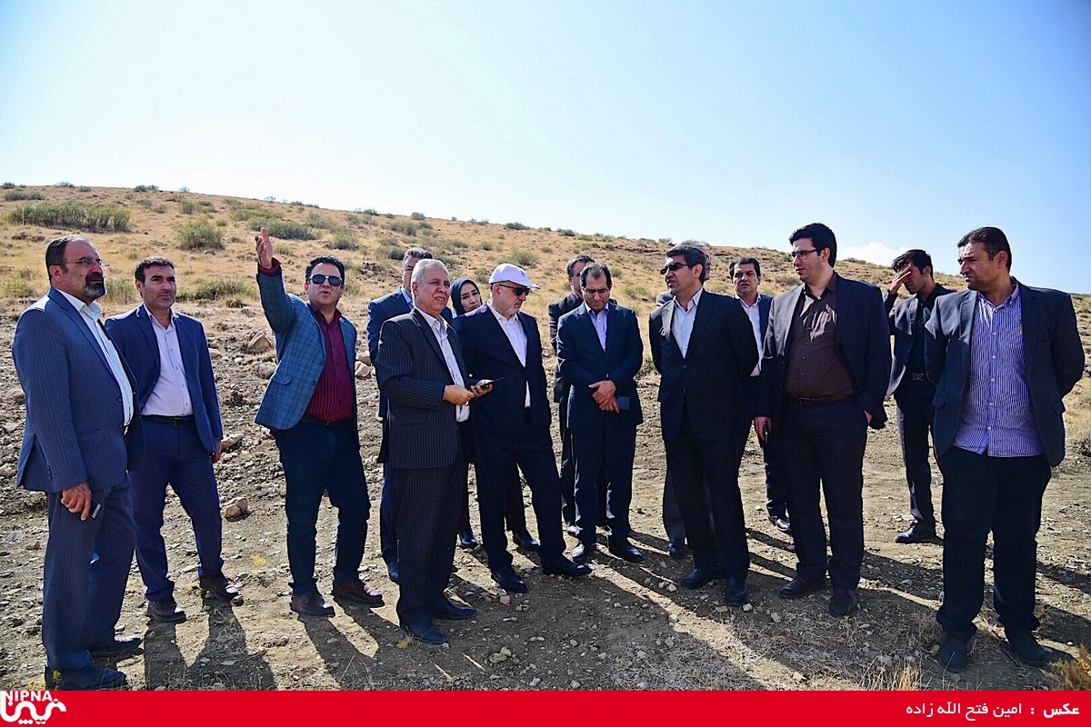 بازدید معاون وزیر نفت از مناطق پیشنهادی توسعه صنایع پتروشیمی در استان کرمانشاه  5