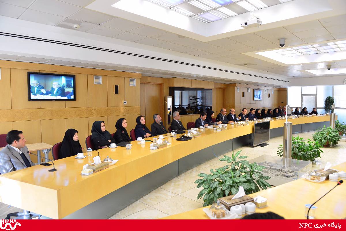 نشست معاون وزیر نفت در امور پتروشیمی با مدیر و کارکنان امور برنامه ریزی  وتوسعه شرکت ملی صنایع پتروشیمی 2