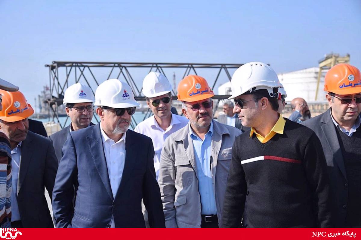 مدیر عامل NPCمطابق برنامه بازدیدهای منظم از روند اجرای پروژه های صنعت پتروشیمی ، از طرح NGL3200 و چند طرح در دست اجرا در ماهشهر دیدن کرد 20