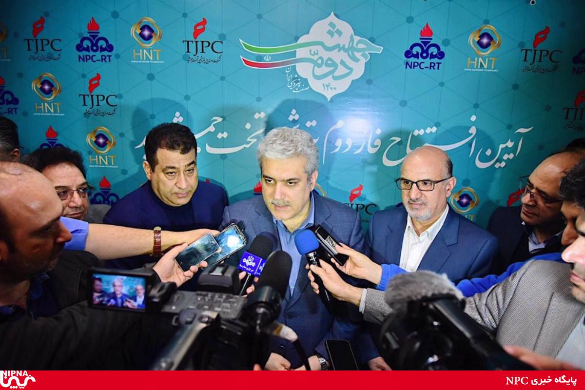 افتتاح فاز دوم پتروشیمی تخت جمشید و بازدید از شرکت پژوهش وفناوری با حضور معاون علمی و فناوری رییس جمهوری و مدیر عامل شرکت ملی صنایع پتروشیمی 30