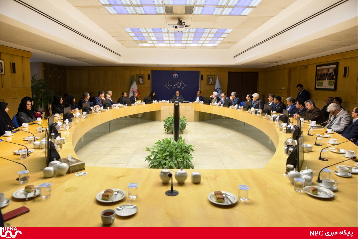 آیین تکریم ومعارفه مدیر مالی شرکت ملی صنایع پتروشیمی 7