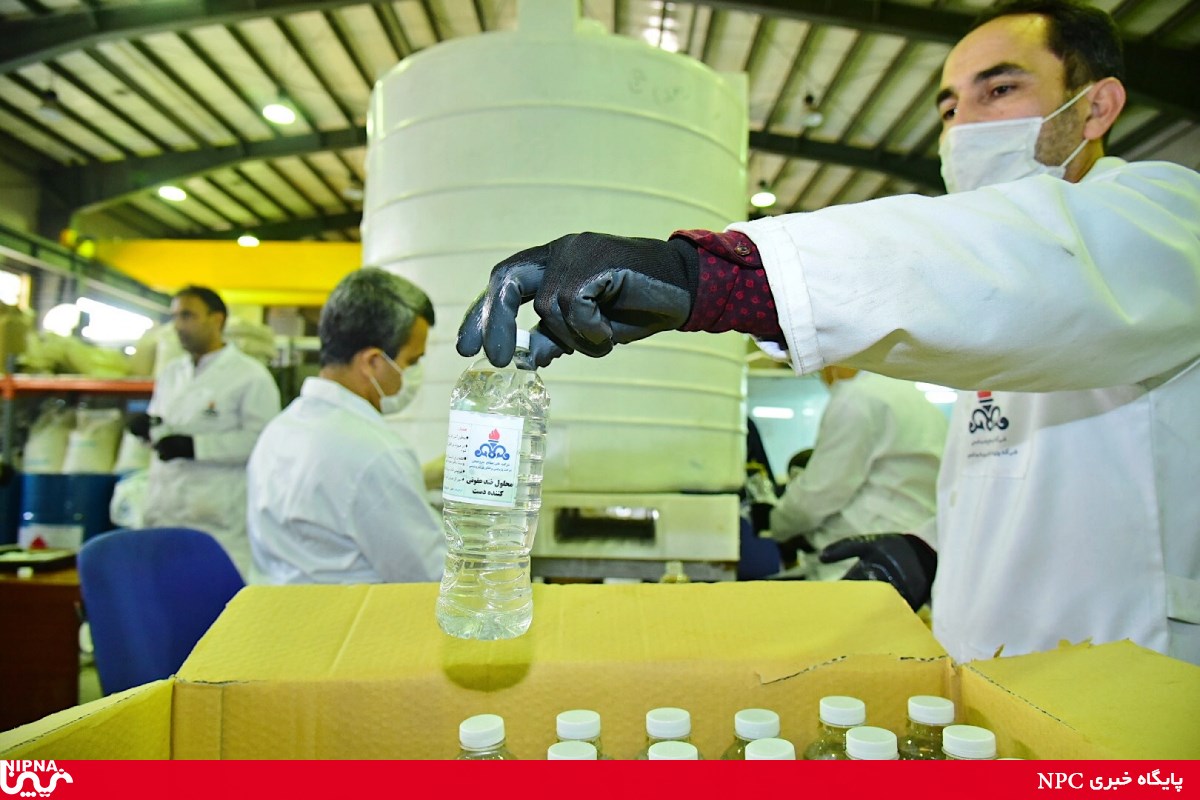 استمرار تولید و عرضه پایدار آنتى سپتیک از سوی شرکت ملی صنایع پتروشیمی 28