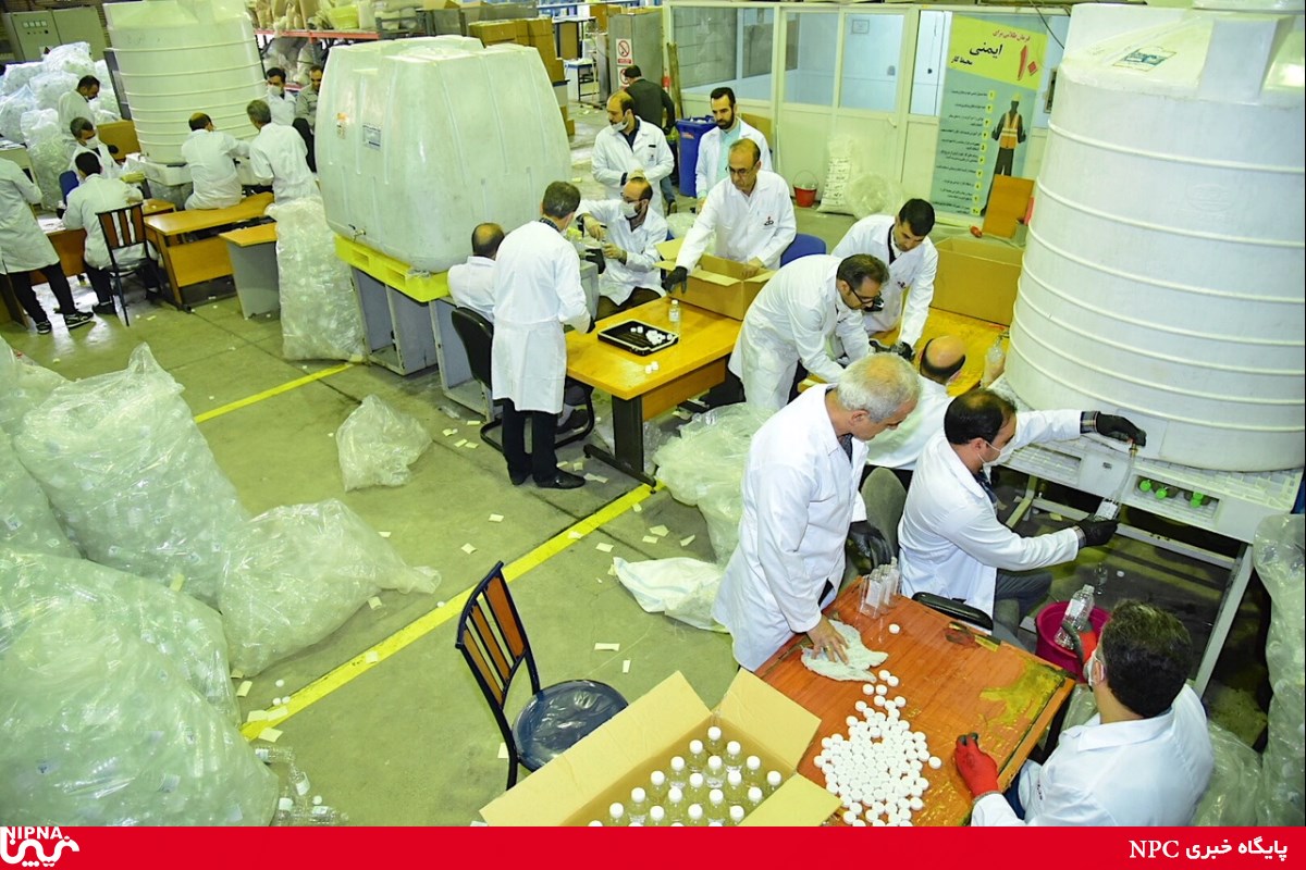 استمرار تولید و عرضه پایدار آنتى سپتیک از سوی شرکت ملی صنایع پتروشیمی 30