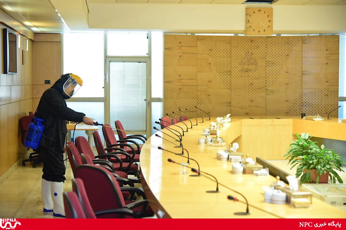 ضدعفونی وگندزدایی ساختمان شرکت ملی صنایع پتروشیمی 30