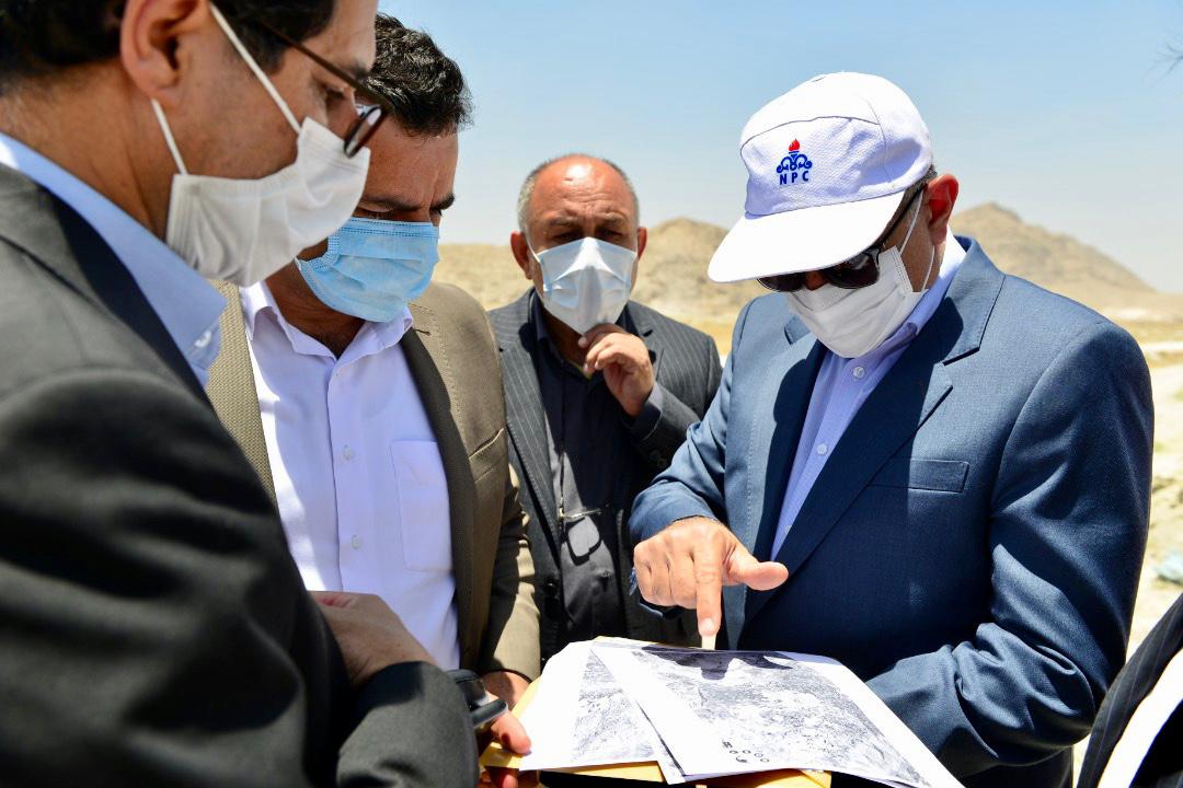 پتروشیمی در مسیر توسعه هوشمند / بازدید محمدی از محل های پیشنهادی احداث مخازن ذخیره سازی پروپیلن استان فارس 17