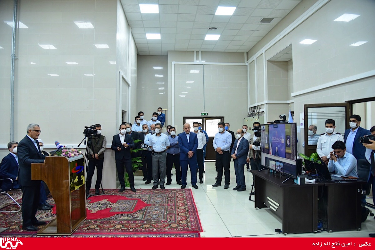 مراسم افتتاح مجتمع پتروشیمی میاندوآب با دستور رئیس جمهوری 9