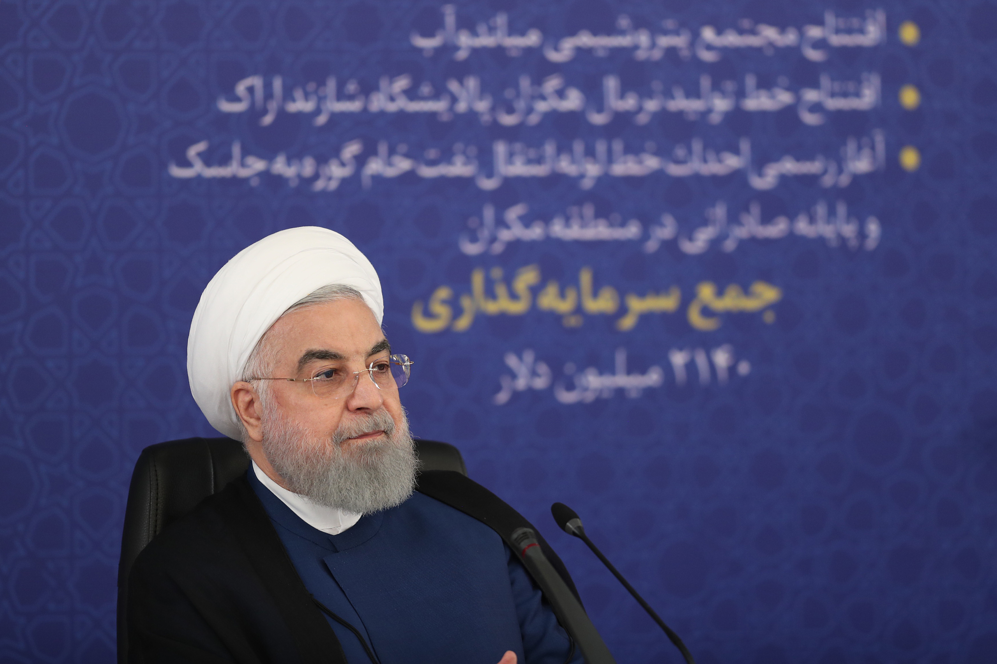 مراسم افتتاح پتروشیمی میاندوآب با دستور رئیس جمهوری