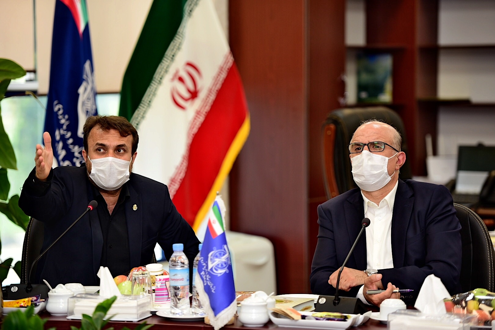 بازدید از محل احداث پارک پروپیلن در امیرآباد مازندران و جلسه با استاندار مازندران