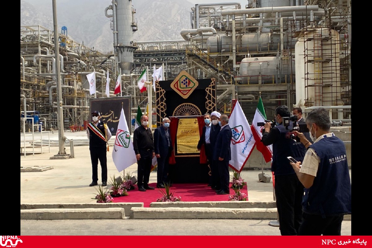 آیین بهره برداری از فاز اول پتروشیمی بوشهر 14