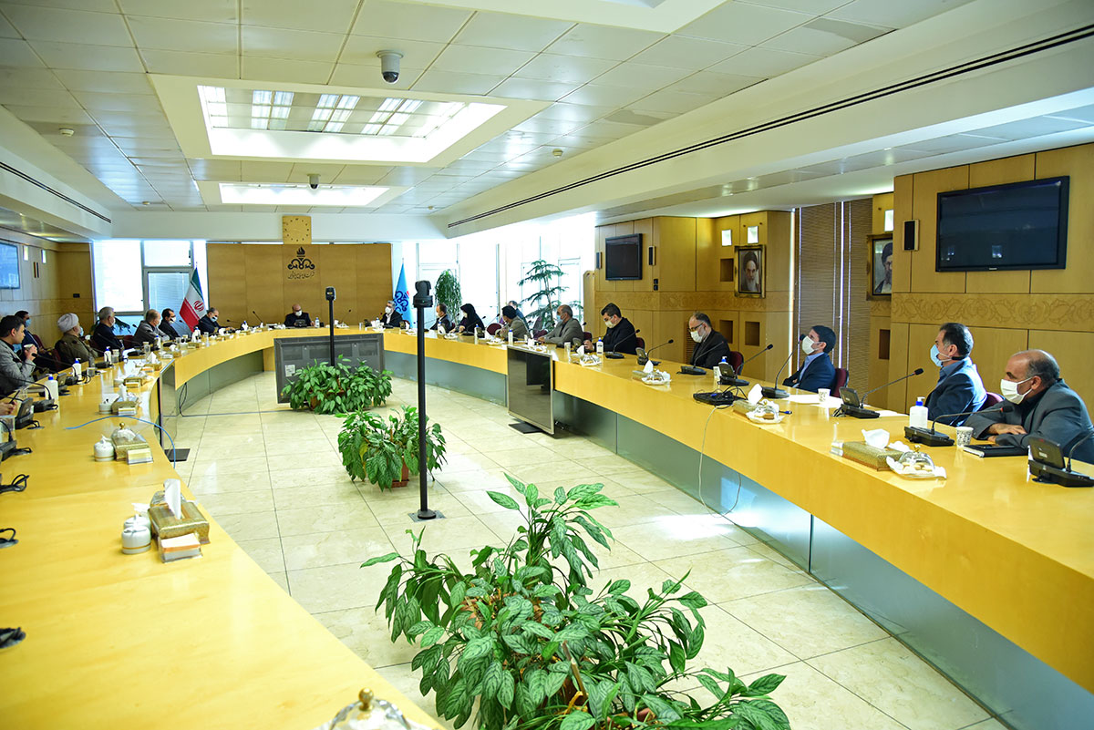 تکریم و معارفه مدیر طرح های شرکت ملی صنایع پتروشیمی 3