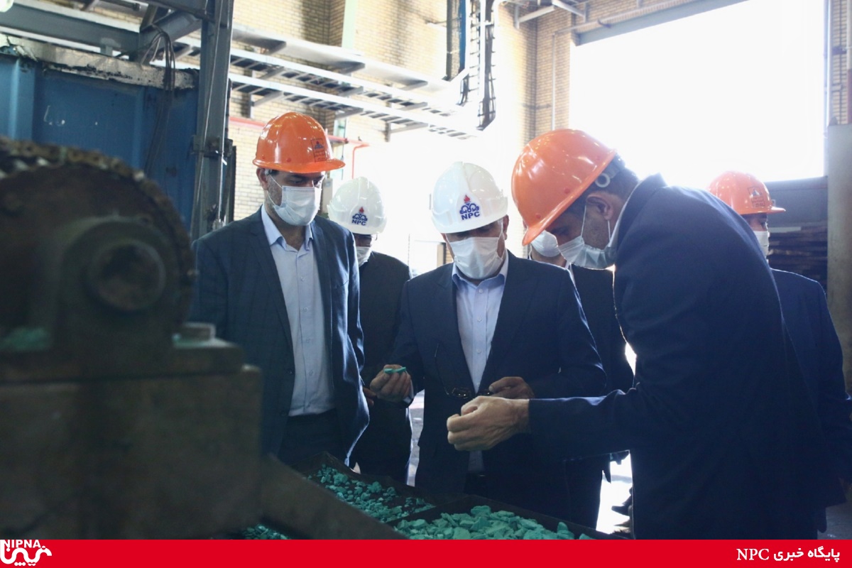 بازدید معاون وزیر نفت در امور پتروشیمی از مرکز اراک شرکت پژوهش و فناوری پتروشیمی 15