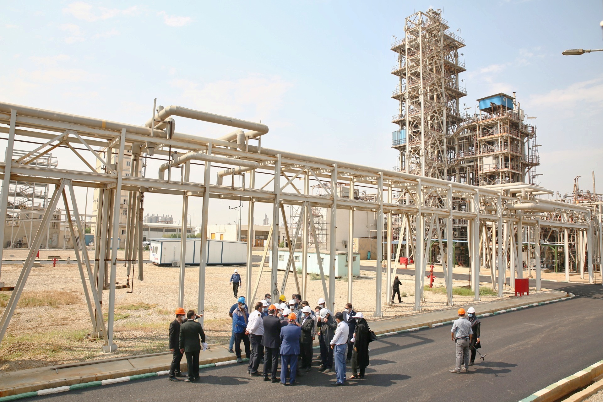 بازدید مدیرعامل شرکت ملی صنایع پتروشیمی از چند طرح توسعه ای در منطقه ماهشهر 20