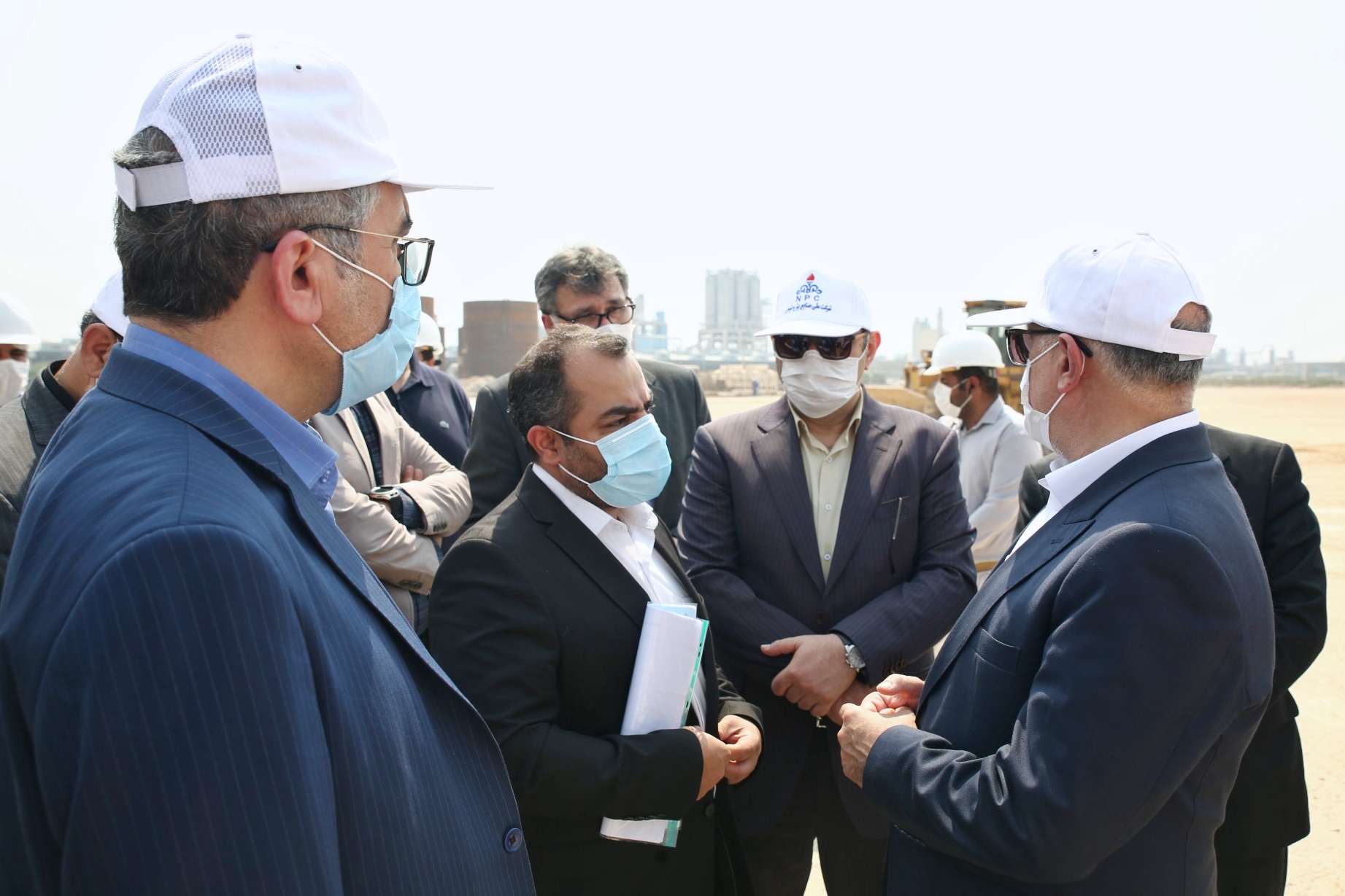 بازدید مدیرعامل شرکت ملی صنایع پتروشیمی از چند طرح توسعه ای در منطقه ماهشهر 24