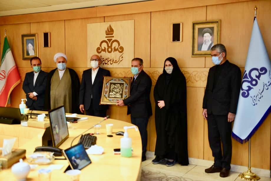 آیین تکریم و معارفه مدیر سرمایه گذاری و رئیس کل امور بین الملل شرکت ملی صنایع پتروشیمی 2