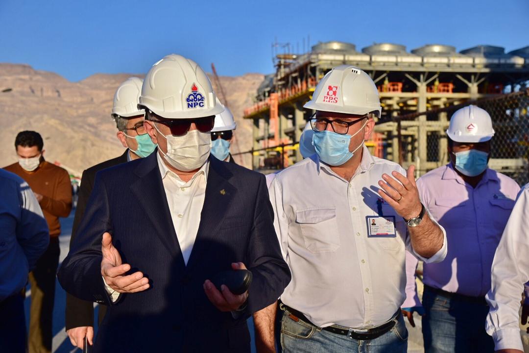 بازدید مهندس محمدی از طرح پالایش پارسیان سپهر 5