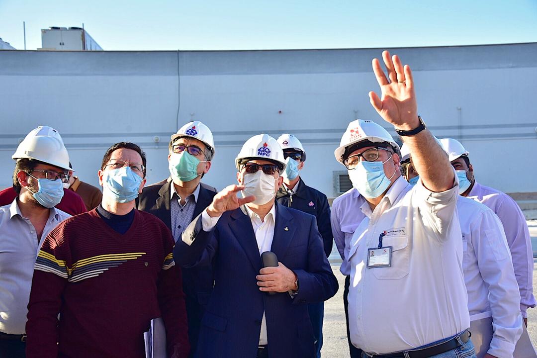 بازدید مهندس محمدی از طرح پالایش پارسیان سپهر 8