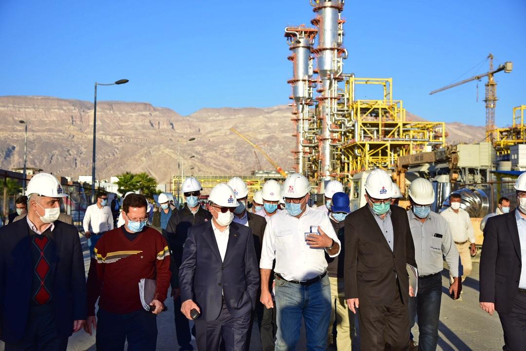 بازدید مهندس محمدی از طرح پالایش پارسیان سپهر 12