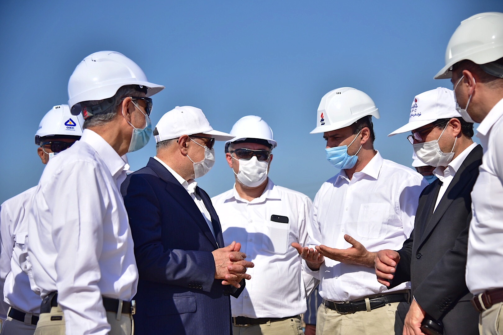 بازدید مهندس محمدی از طرح های جهش دوم و سوم صنعت پتروشیمی 8