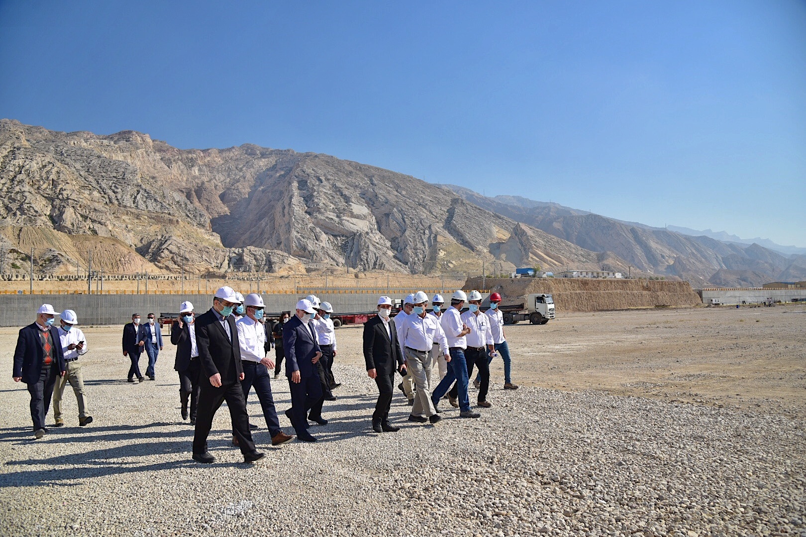 بازدید مهندس محمدی از طرح های جهش دوم و سوم صنعت پتروشیمی 11