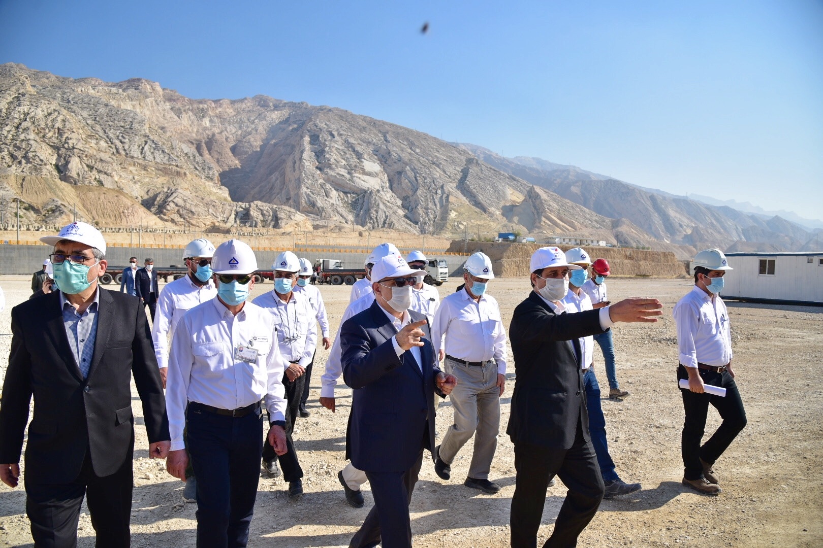 بازدید مهندس محمدی از طرح های جهش دوم و سوم صنعت پتروشیمی 12