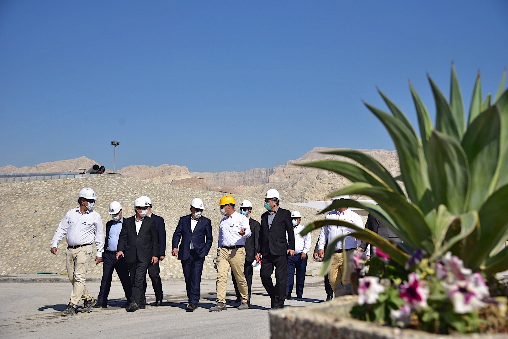 بازدید مهندس محمدی از طرح های جهش دوم و سوم صنعت پتروشیمی 14