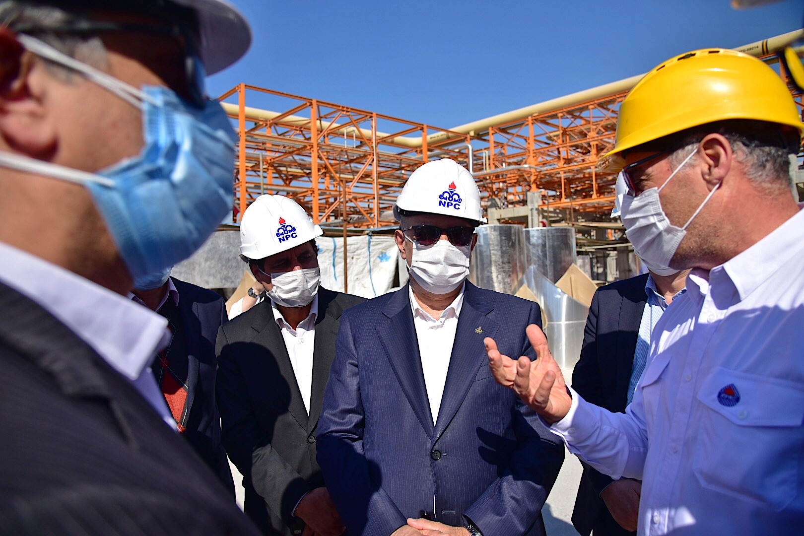 بازدید مهندس محمدی از طرح های جهش دوم و سوم صنعت پتروشیمی 16