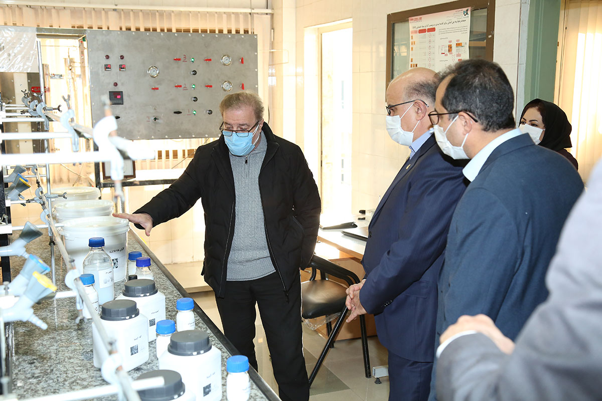 بازدید مهندس محمدی از شرکت پژوهش و فناوری پتروشیمی 2